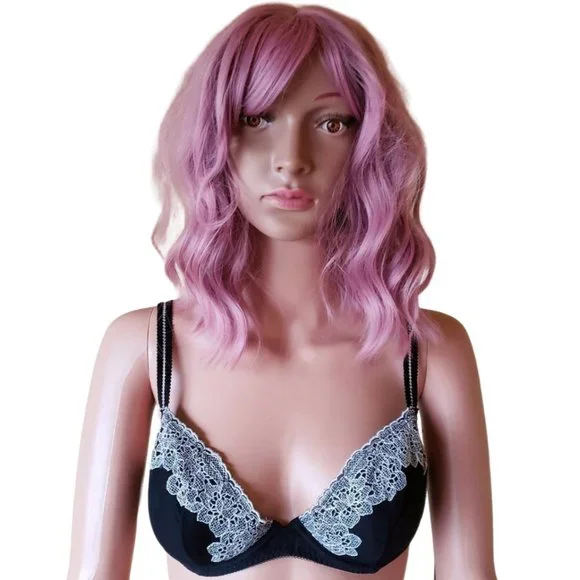 DKNY Black & White Lace Bra – Size 36B - Picture 2 of 13